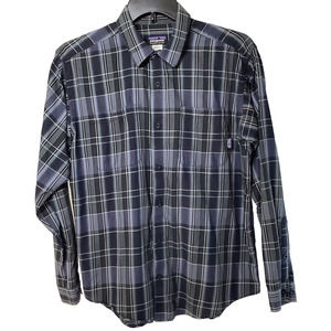 Patagonia Organic Cotton Shirt Mens Medium Button Up